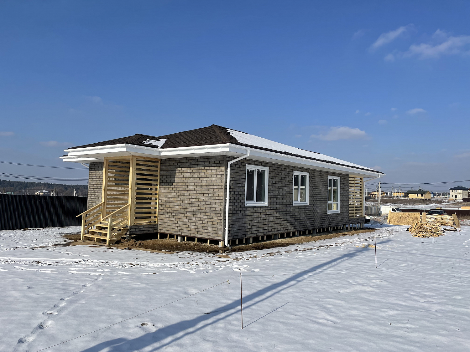 Дом 15х9 по проекту «Семейный-5», 124,7м²