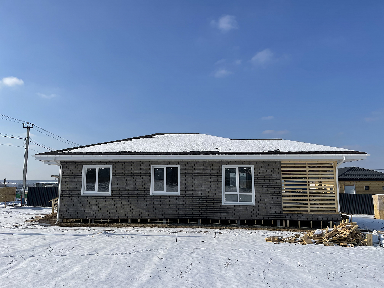 Дом 15х9 по проекту «Семейный-5», 124,7м²
